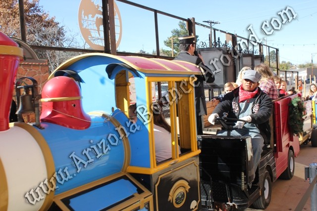 Holiday Train rentals Phoenix Arizona - Electric Trackless Train Rental Phoenix AZ